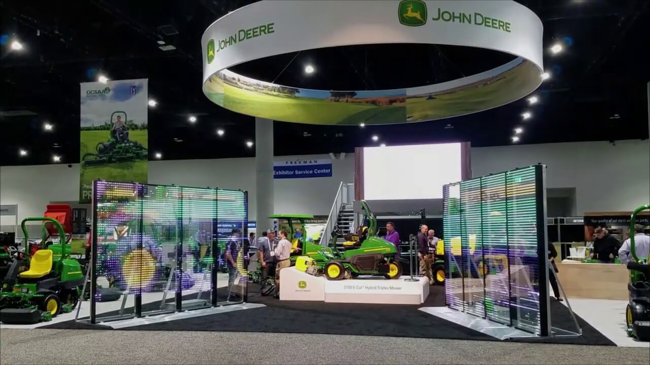 John Deere Trade Show Exhibit Captivision